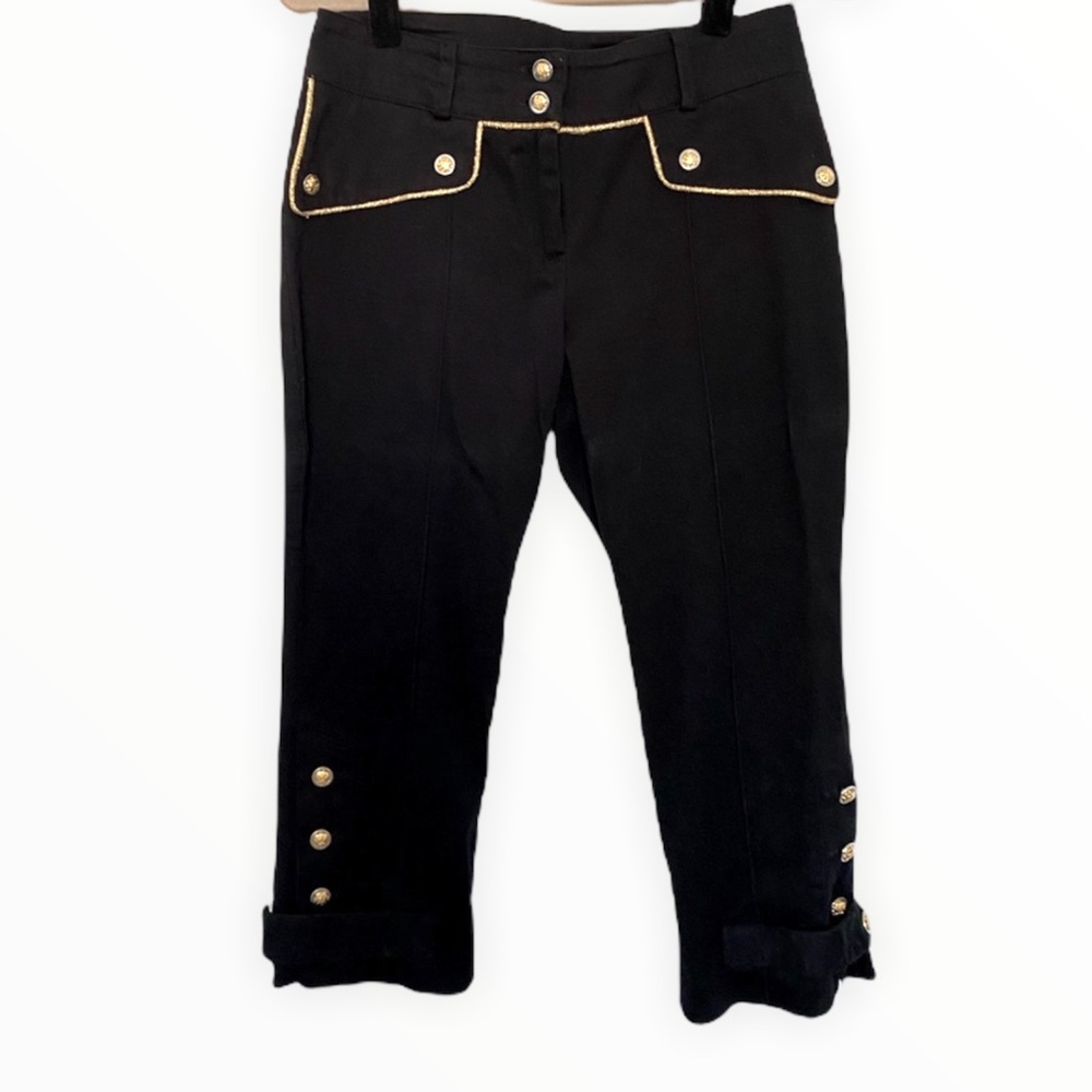 MAEVA Black Capri Pants